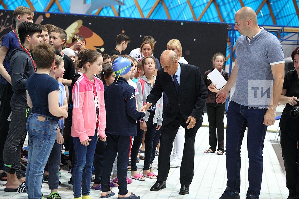 ПоÑещение ДВВС президентом FINA Хулио Маглионе