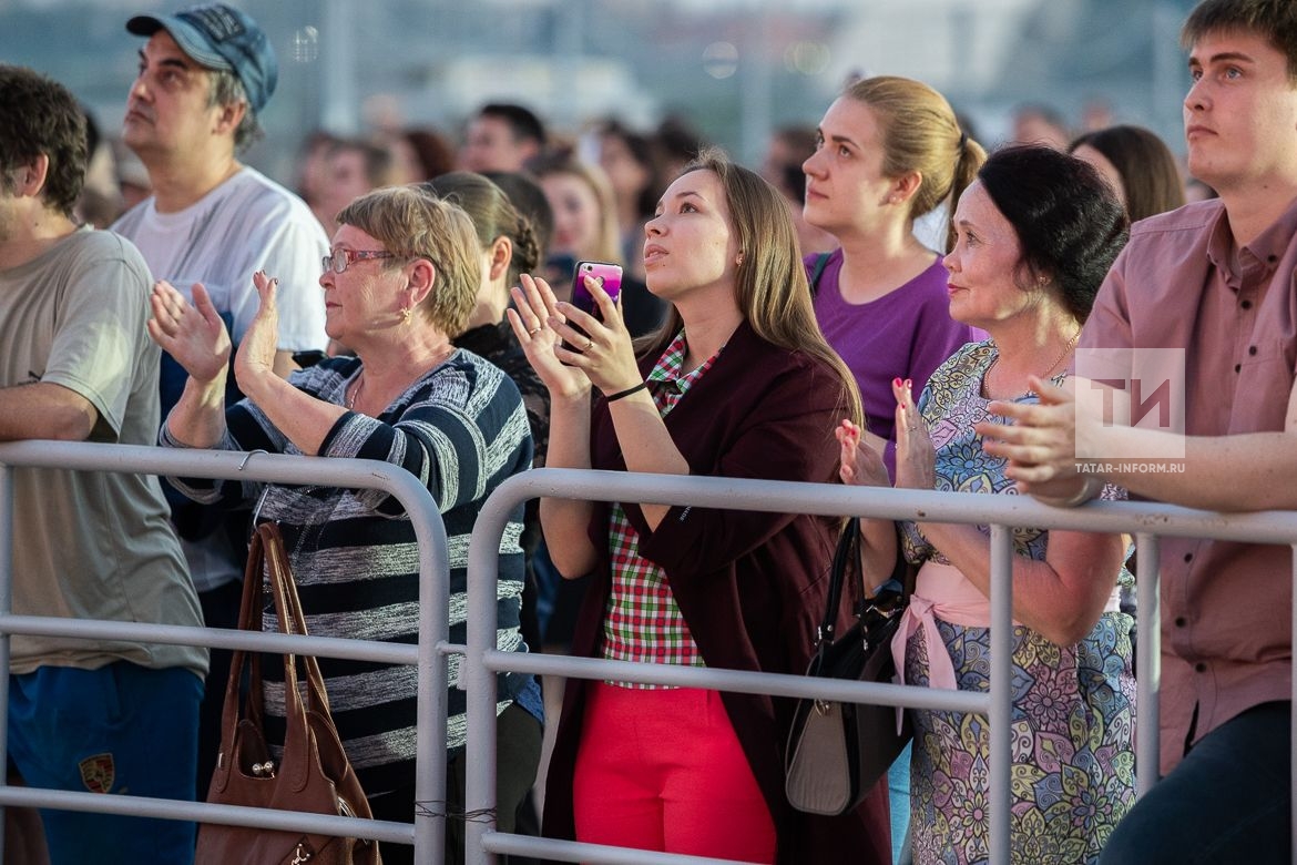 Ð Ðазани на плоÑади около «ÐÐ°Ð·Ð°Ð½Ñ ÐÑенÑ» наÑалÑÑ Ð¿ÑаздниÑнÑй конÑеÑÑ Ð¼Ð°ÑÑеÑов иÑкÑÑÑÑв и молодежнÑÑ
гÑÑпп гоÑода