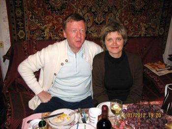 Чубайс и Дуня Смирнова