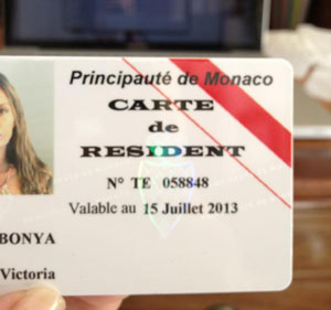 Виктория Боня останется в Монако навсегда